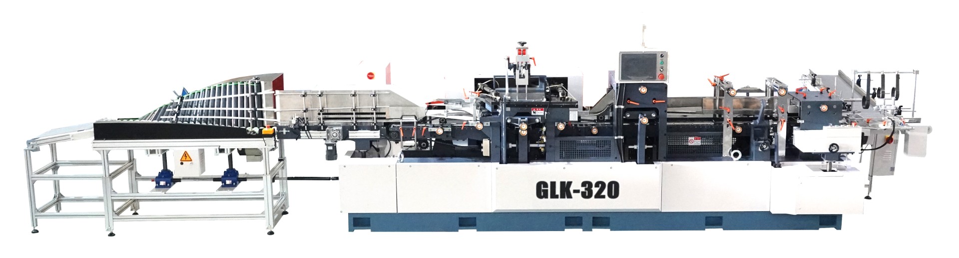 GLK-320高速勒口机 全联线